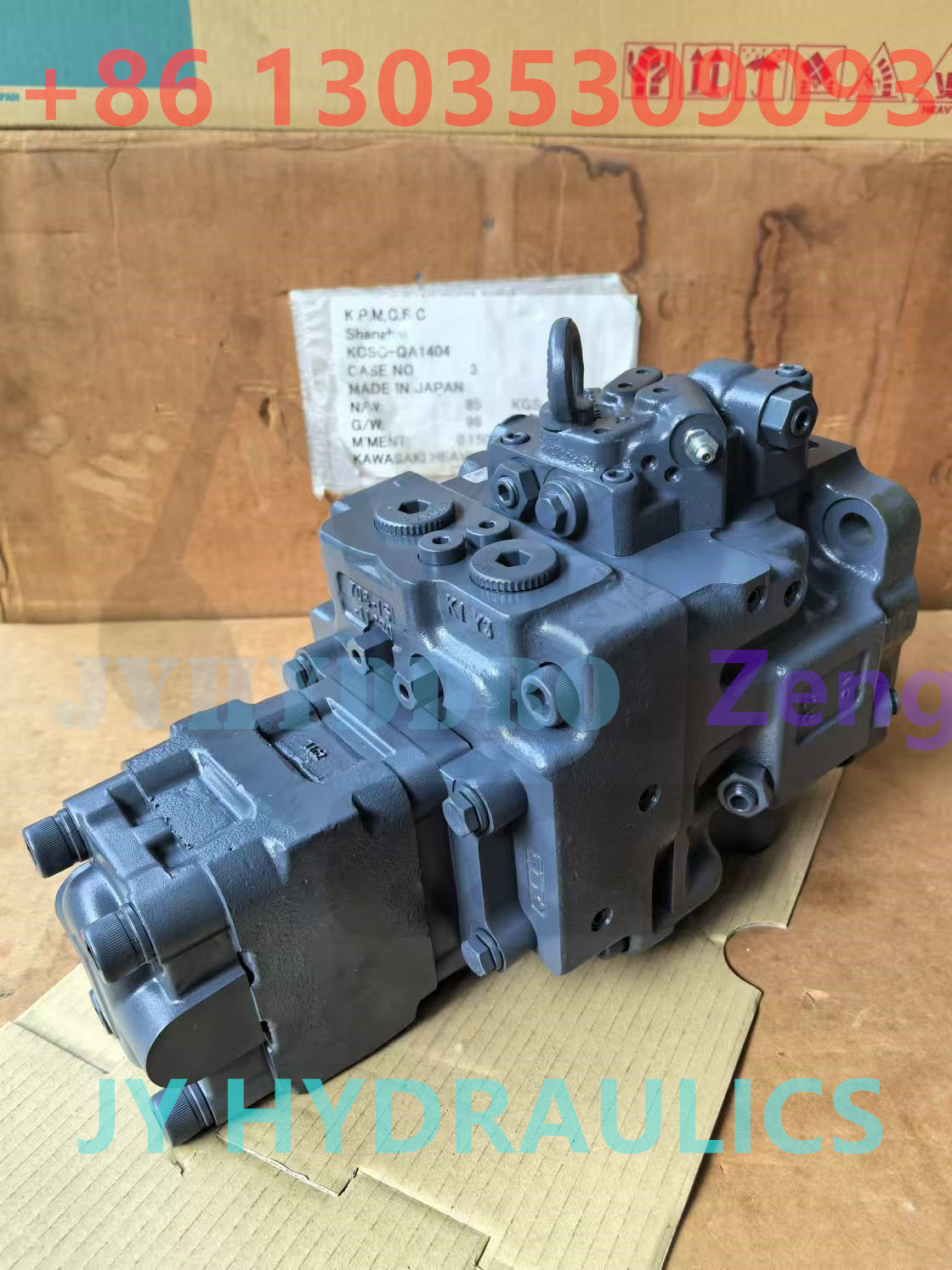 KOMATSU PC55MR HYDRAULIC PUMP WITH SOLENOID VALVE OR NOT