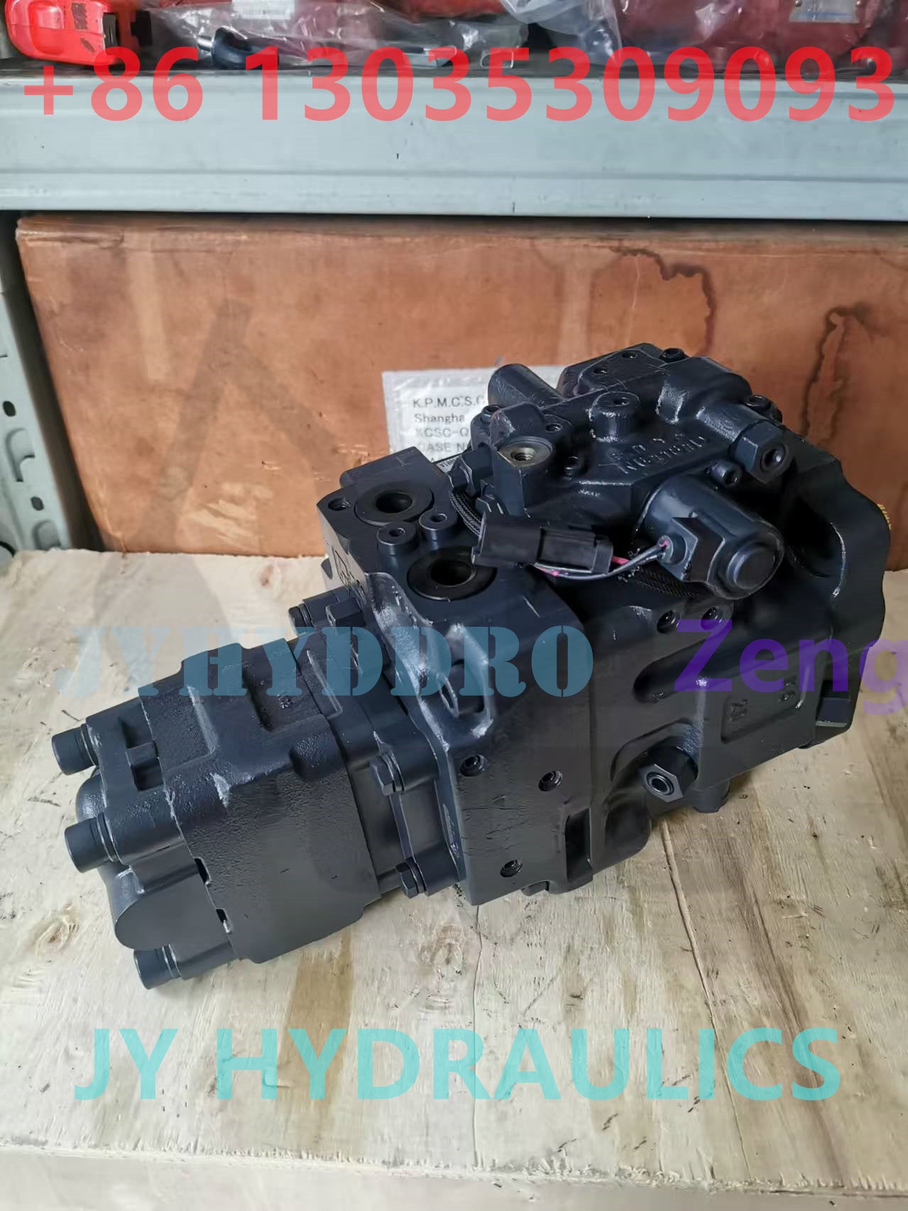 KOMATSU PC55MR HYDRAULIC PUMP WITH SOLENOID VALVE OR NOT