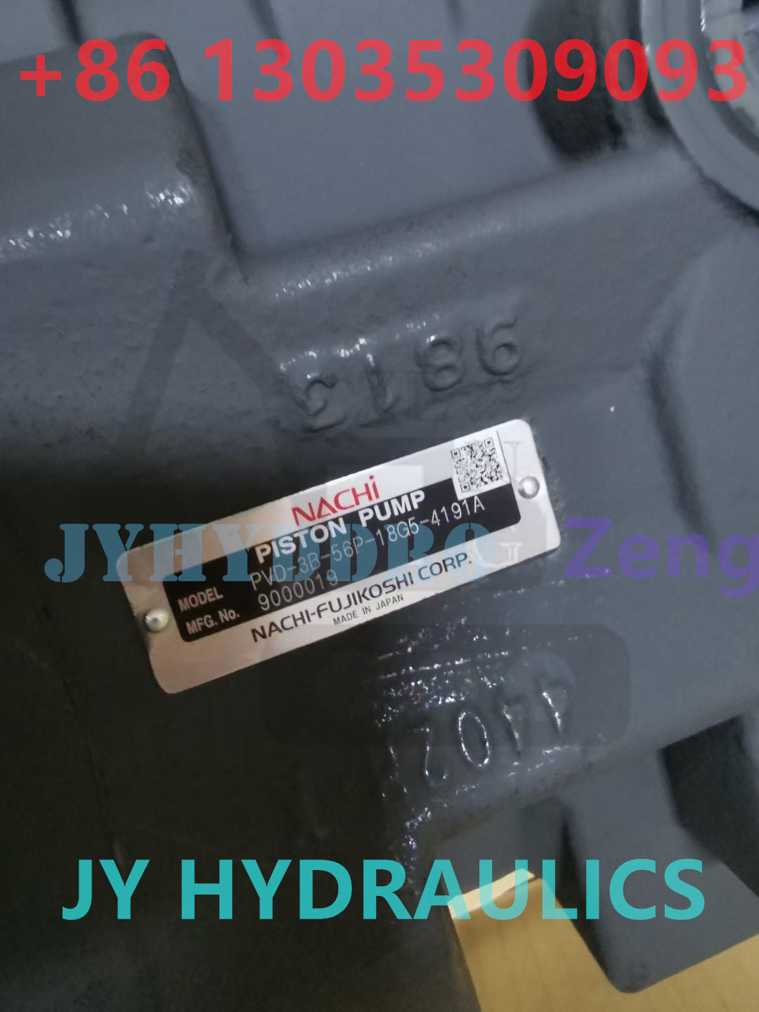 NACHI PVD-3B-56P-18G5-4191A ORIGINAL HYDRAULIC PUMP