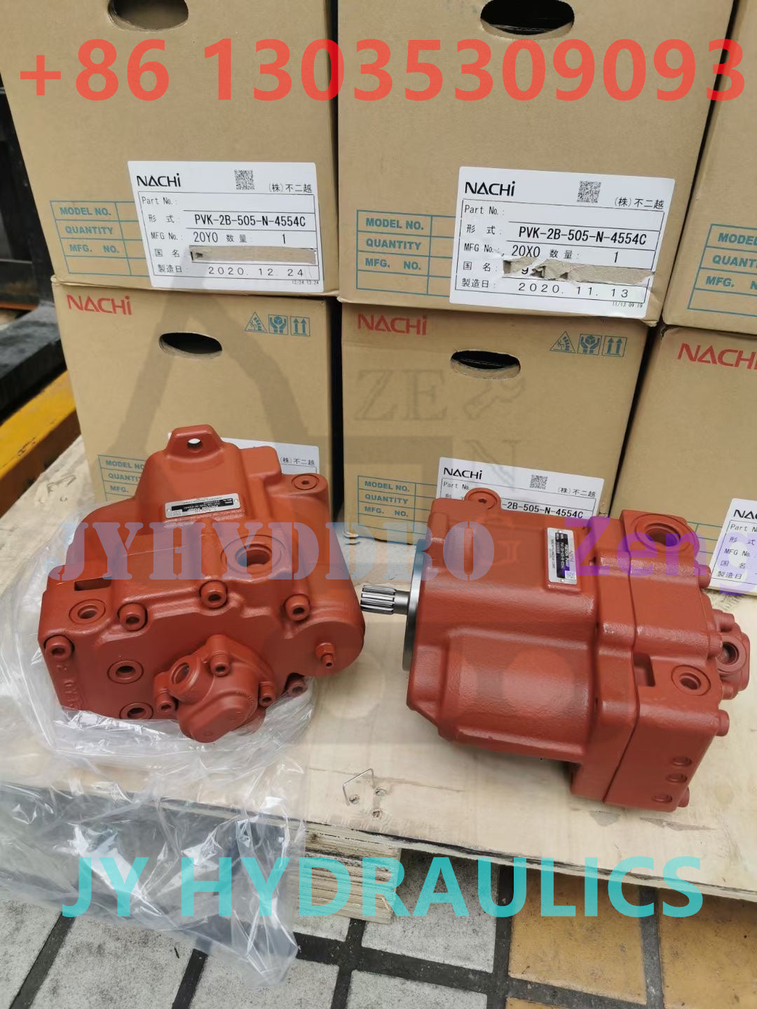 NACHI PVK-2B-505 ORIGINAL HYDRAULIC PUMP