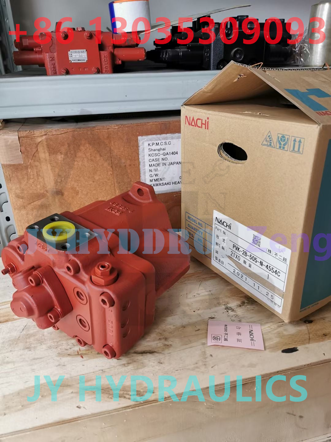 NACHI PVK-2B-505 ORIGINAL HYDRAULIC PUMP