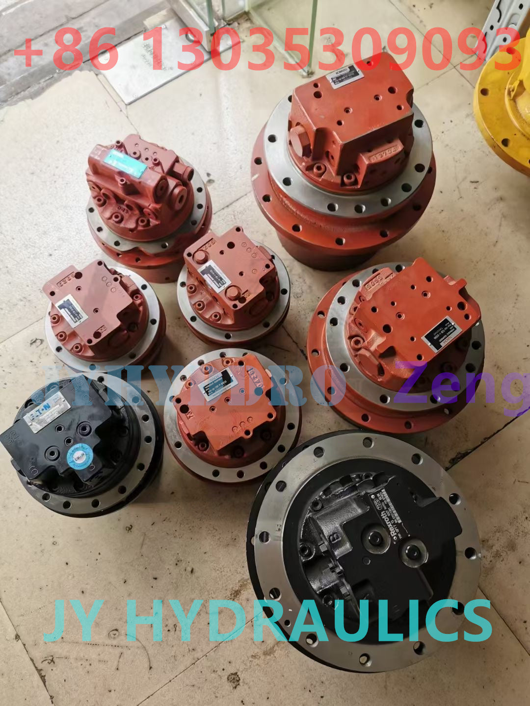 NACHI PHV-1B-12 PHV-2B-20 PHV-3B-35 PHV-4B-60 FINAL DRIVE TRAVEL MOTOR ASSY