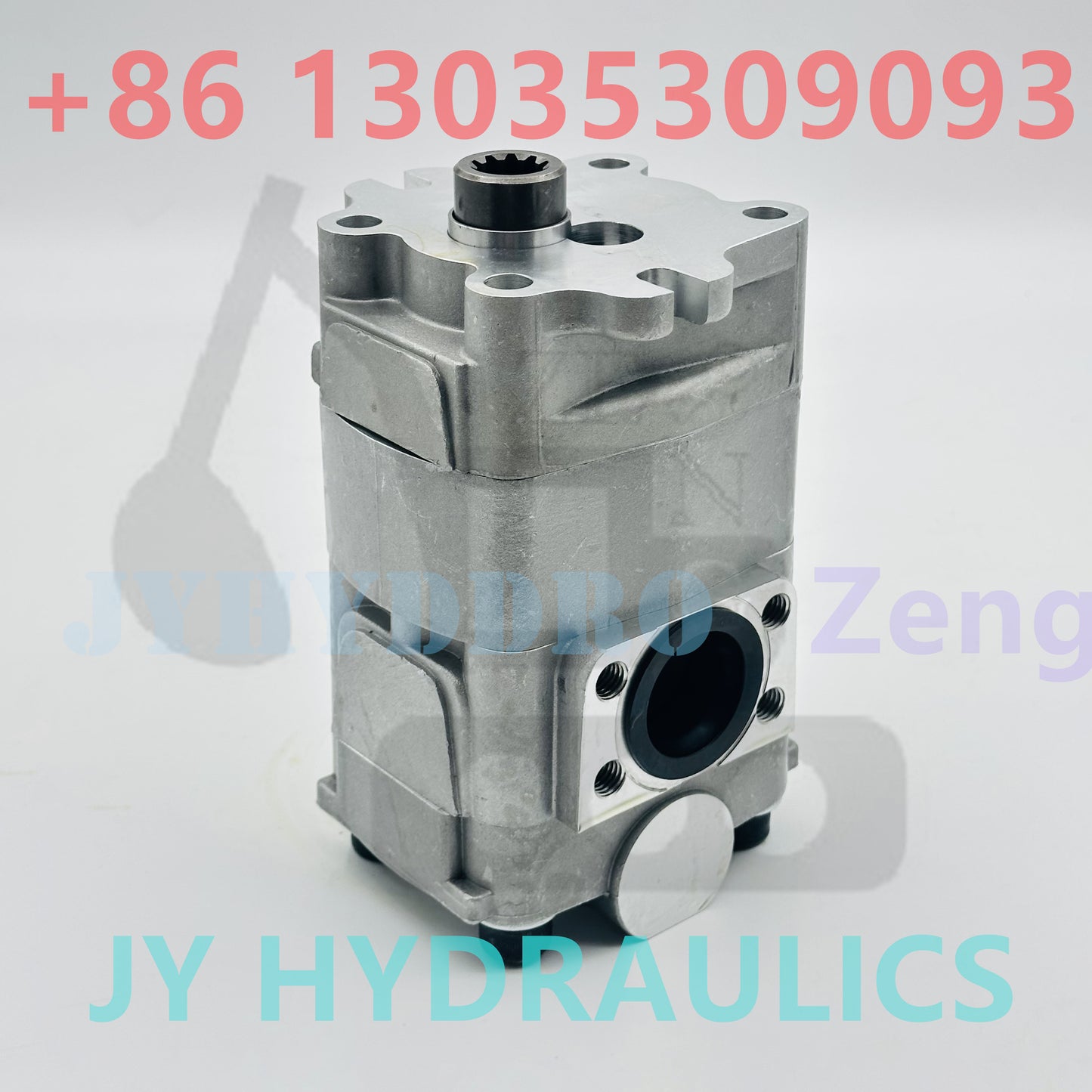 KAWASAKI K3SP36 hydraulic pump 2 stage pilot gear pump