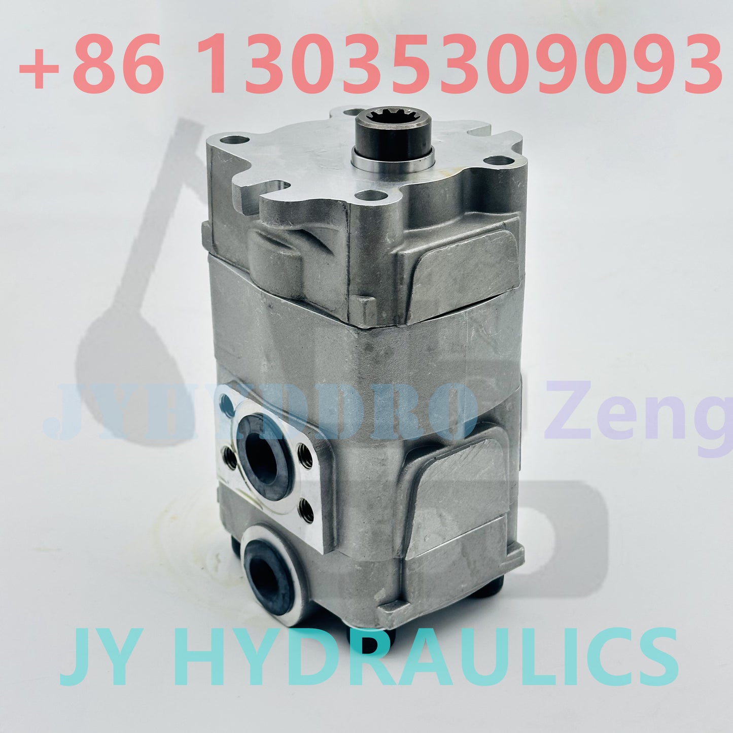 KAWASAKI K3SP36 hydraulic pump 2 stage pilot gear pump