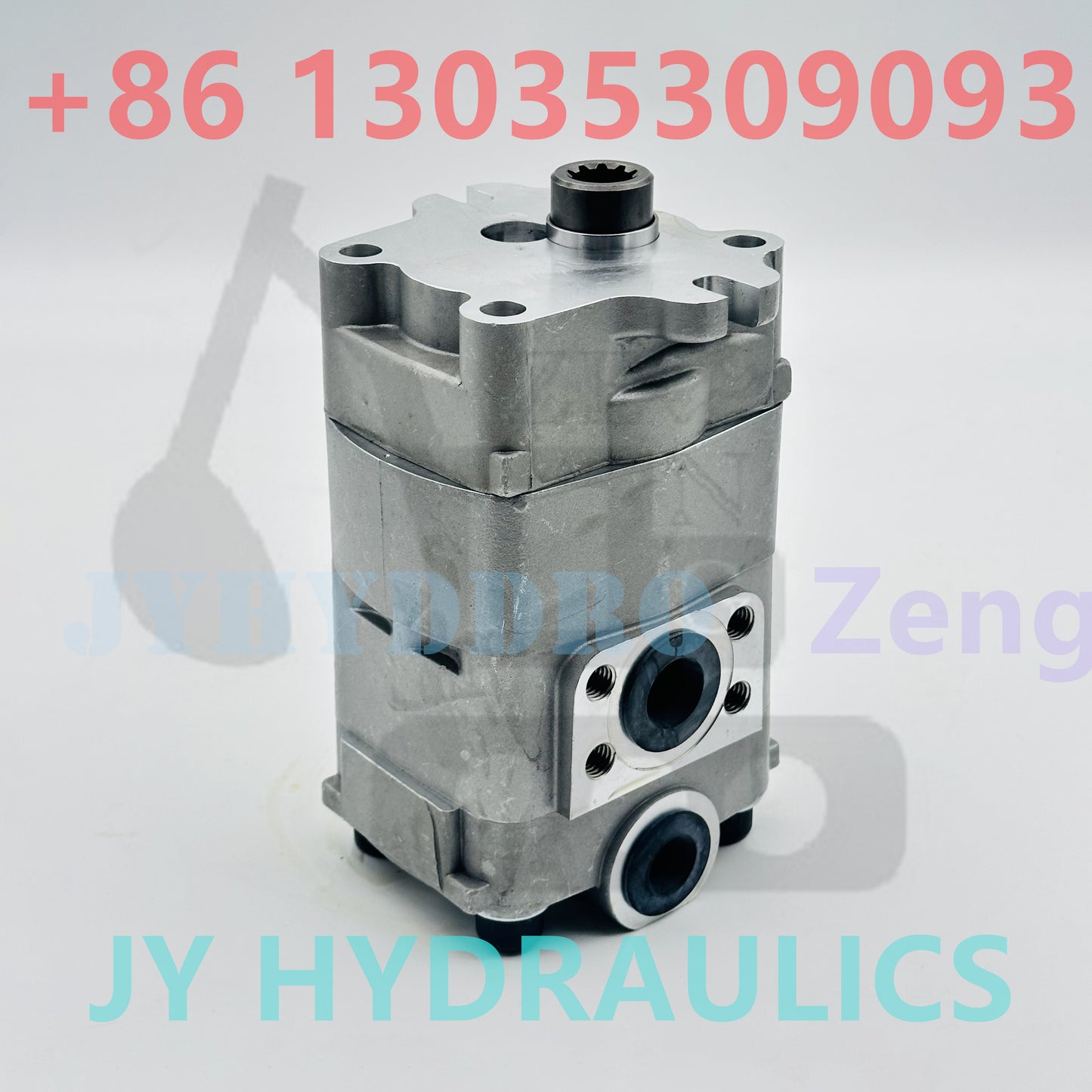 KAWASAKI K3SP36 hydraulic pump 2 stage pilot gear pump