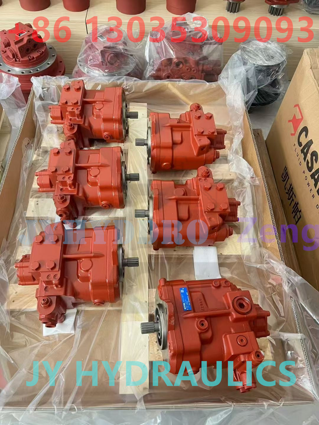 KAYABA PSVL-42CG HYDRAULIC PUMP FOR CATERPILLAR CAT303 &KUBOTA KX121 EXCAVATOR