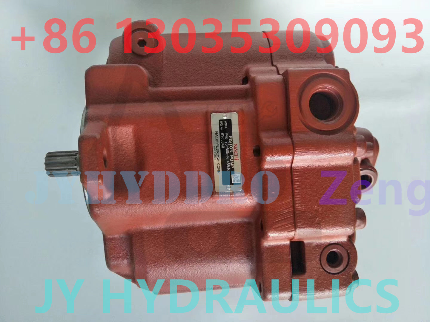 ORIGINAL NACHI PVK-2B-505 HYDRAULICP UMP