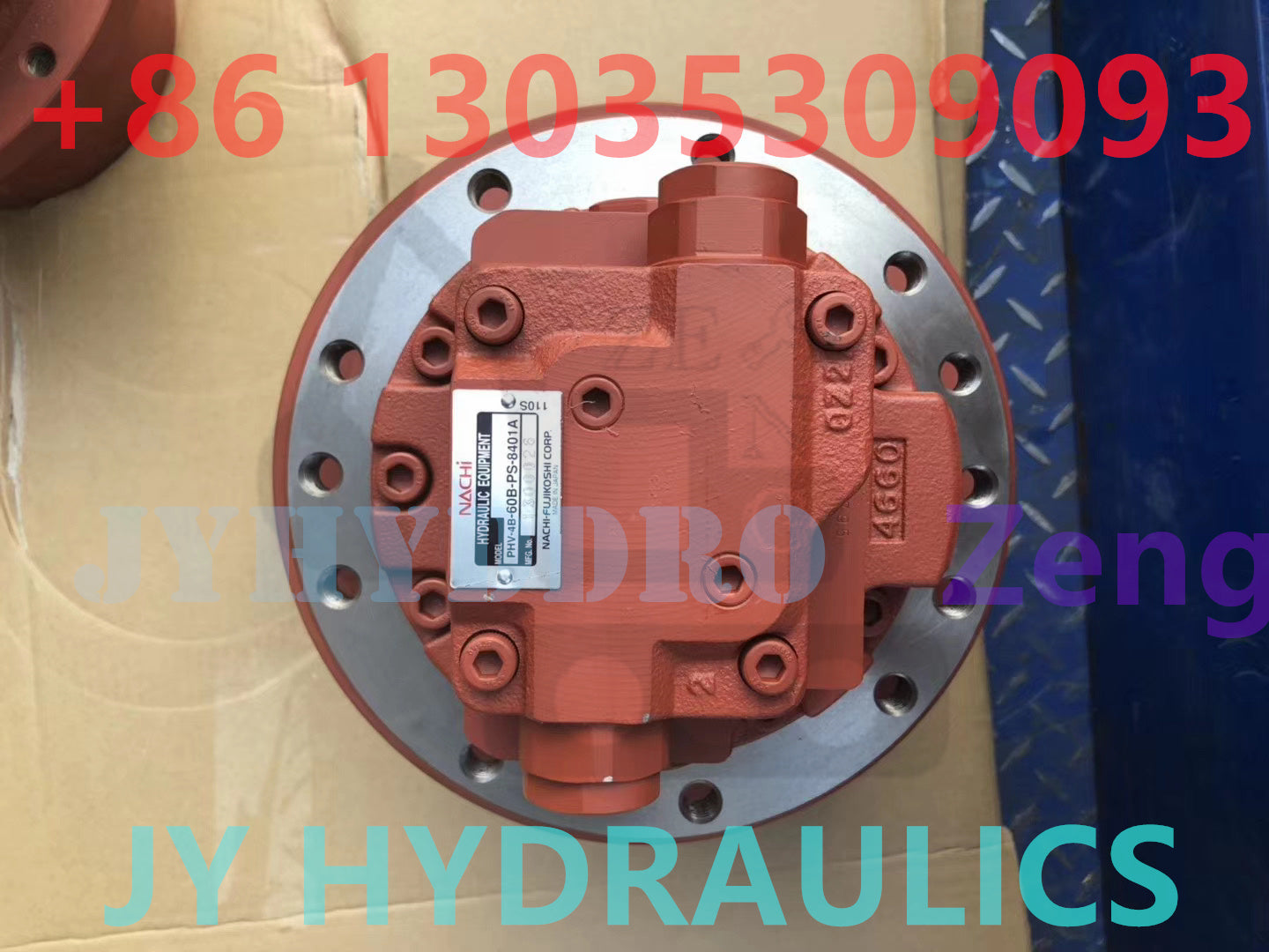 NACHI PHV-4B-60B FINAL DRIVE TRAVEL MOTOR ASSY&GEARBOX