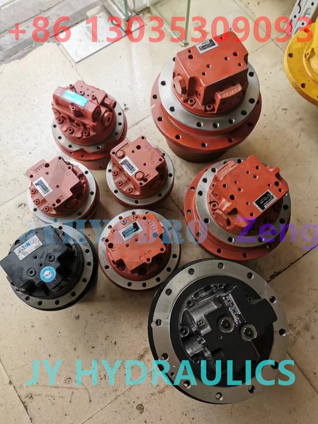 NACHI PHV-1B-12 PHV-2B-20 PHV-3B-35 PHV-4B-60 FINAL DRIVE TRAVEL MOTOR ASSY&GEARBOX