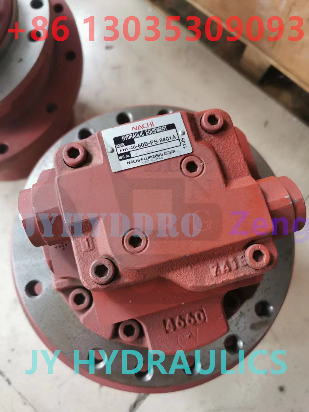 NACHI PHV-1B-12 PHV-2B-20 PHV-3B-35 PHV-4B-60 FINAL DRIVE TRAVEL MOTOR ASSY&GEARBOX