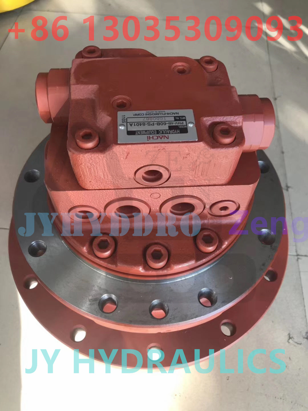 NACHI PHV-4B-60B FINAL DRIVE TRAVEL MOTOR ASSY&GEARBOX