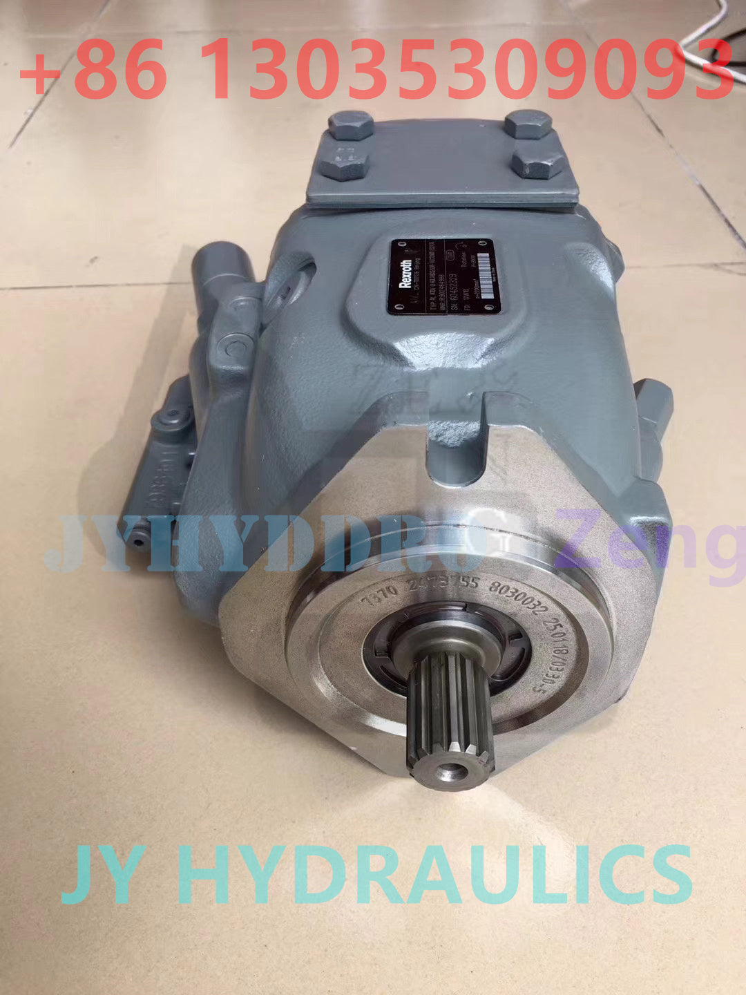 REXROTH A10VO63 HYDRAULIC PUMP FOR LOVOL FR60 &YUCHAI YC60 EXCAVATOR