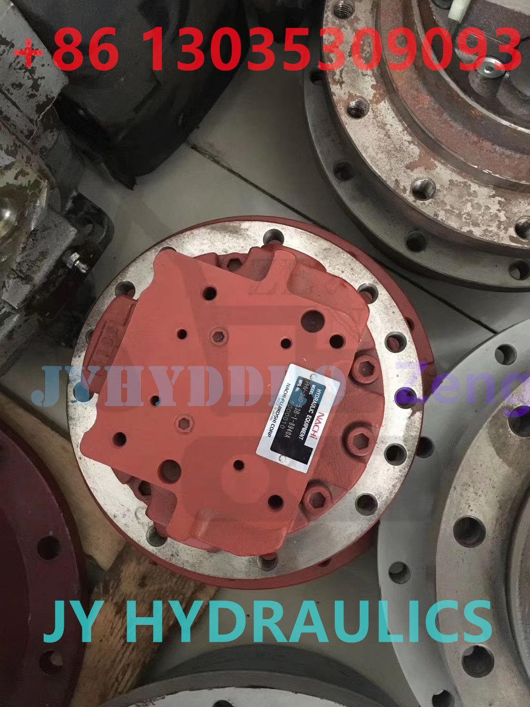 NACHI PVH-390-53B FINAL DRIVE TRAVEL MOTOR ASSY FOR YUCHAI YC35 EXCAVATOR