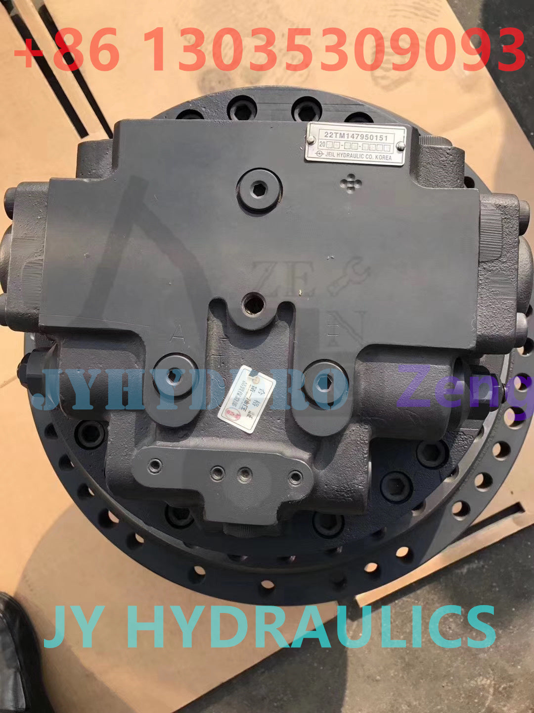 JEIL 22TM147950151 FINAL DRIVE TRAVEL MOTOR ASSY&GEARBOX