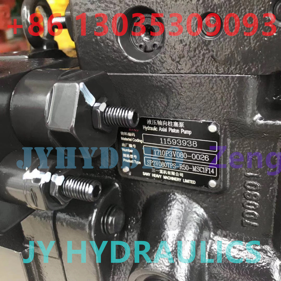 SANY SY75 EXCAVATOR SP3V080TPS-R50-MSC1F14 HDYRAULIC PUMP 11593938