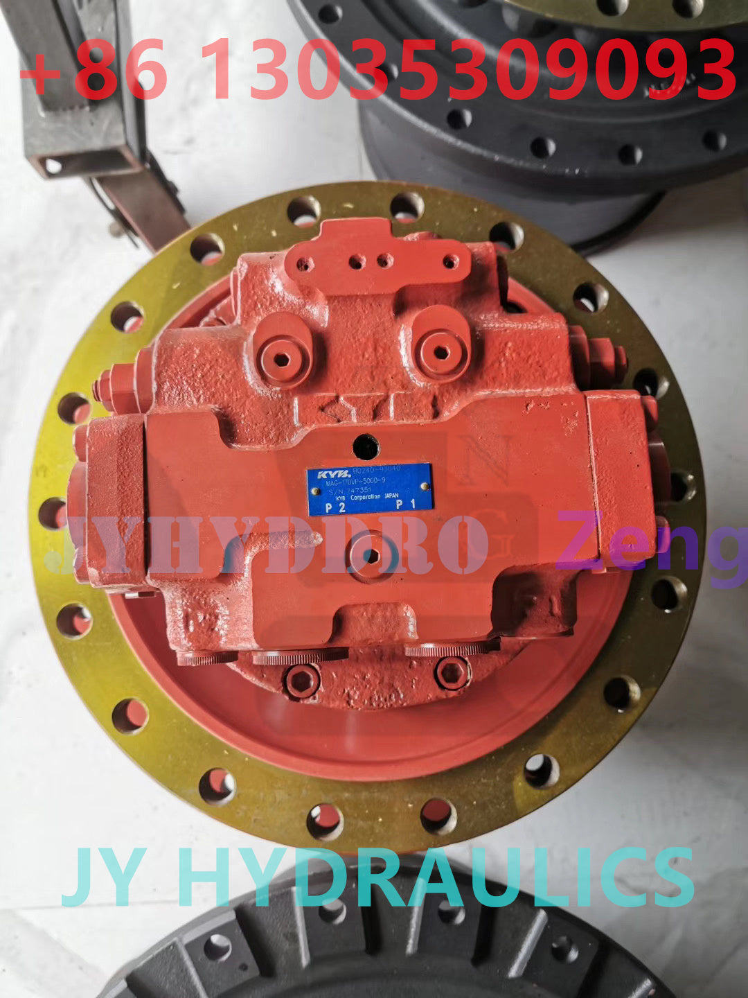 KATO HD1430 SANY SY335 EXCAVATOR FINAL DIRVE TRAVEL MOTOR ASSY