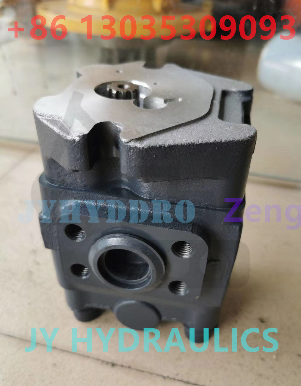 HITACHI ZX60 EXCAVATOR HYDRAULIC PUMP ORIGINAL PILOT PUMP GEAR PUMP