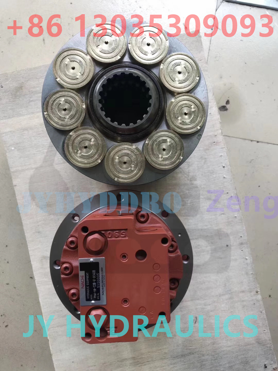 NACHI ORIGINAL PHV-1B-12B-V-9143B TRAVEL MOTOR ASY