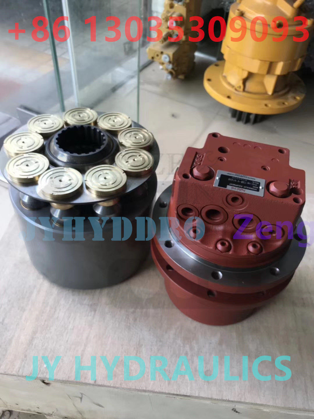 NACHI ORIGINAL PHV-1B-12B-V-9143B TRAVEL MOTOR ASY