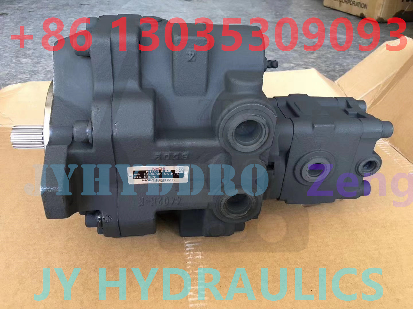 NACHI PVD-3B-56P-18G5 HYDRAULIC PISTON PUMP FOR LIUGONG CLG907 KOBELCO SK60 EXCAVATOR