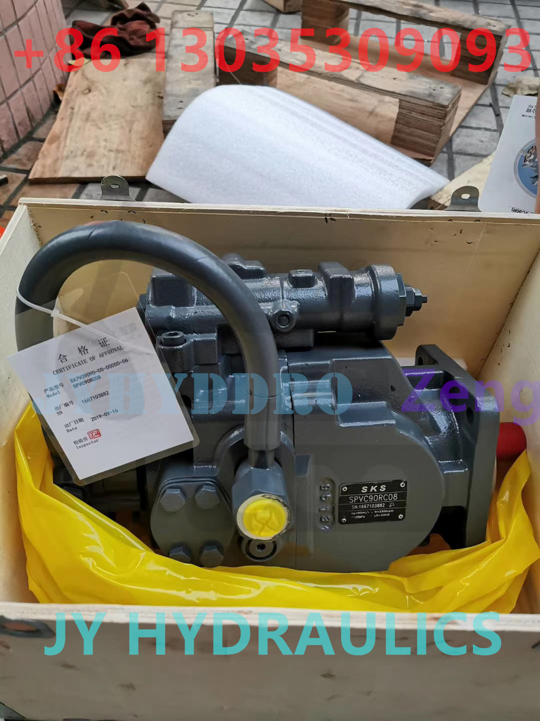 TOSHIBA PVC90R HYDRAULIC PISTON PUMP FOR YUCHAI YC85 LIUGONG CLG908 EXCAVATOR