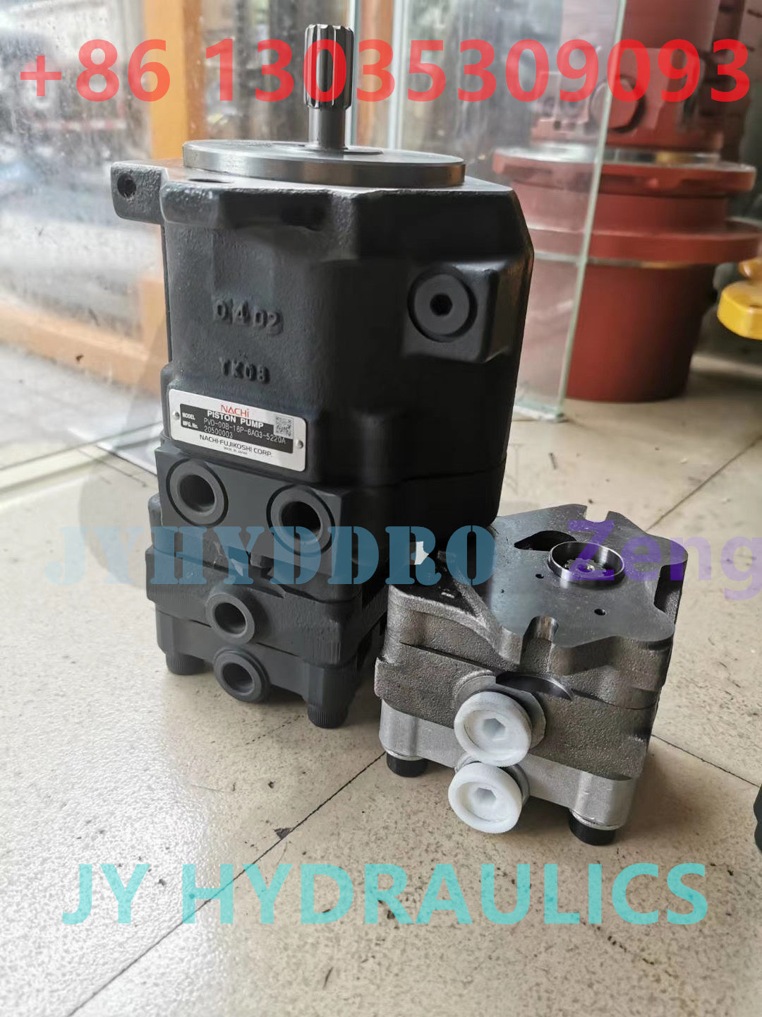 NACHI ORIGINAL PVD-00B-16P-6AG3-5220A HYDRAULIC PISTON PUMP