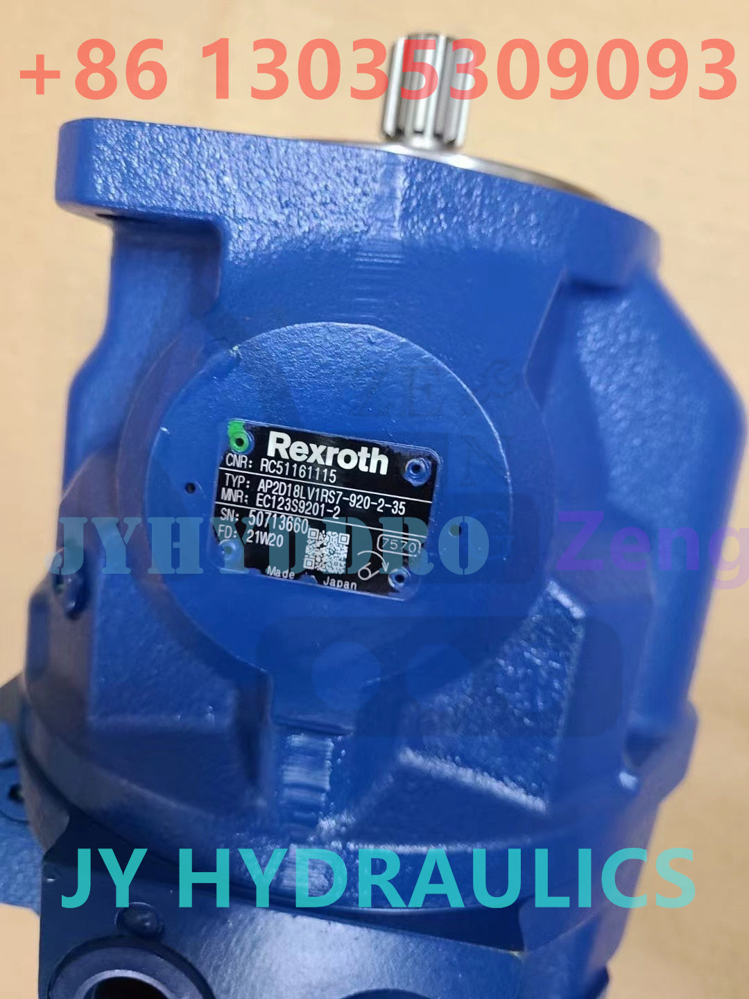REXROTH AP2D18LV1RS7-920-2-35 HYDRAULIC PUMP