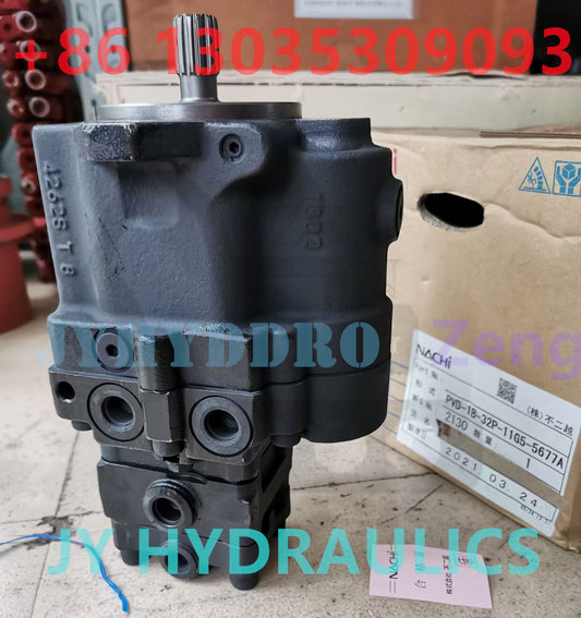 NACHI ORIGINAL PVD-1B-32P-11G5-5677A HYDRAULIC PISTON PUMP