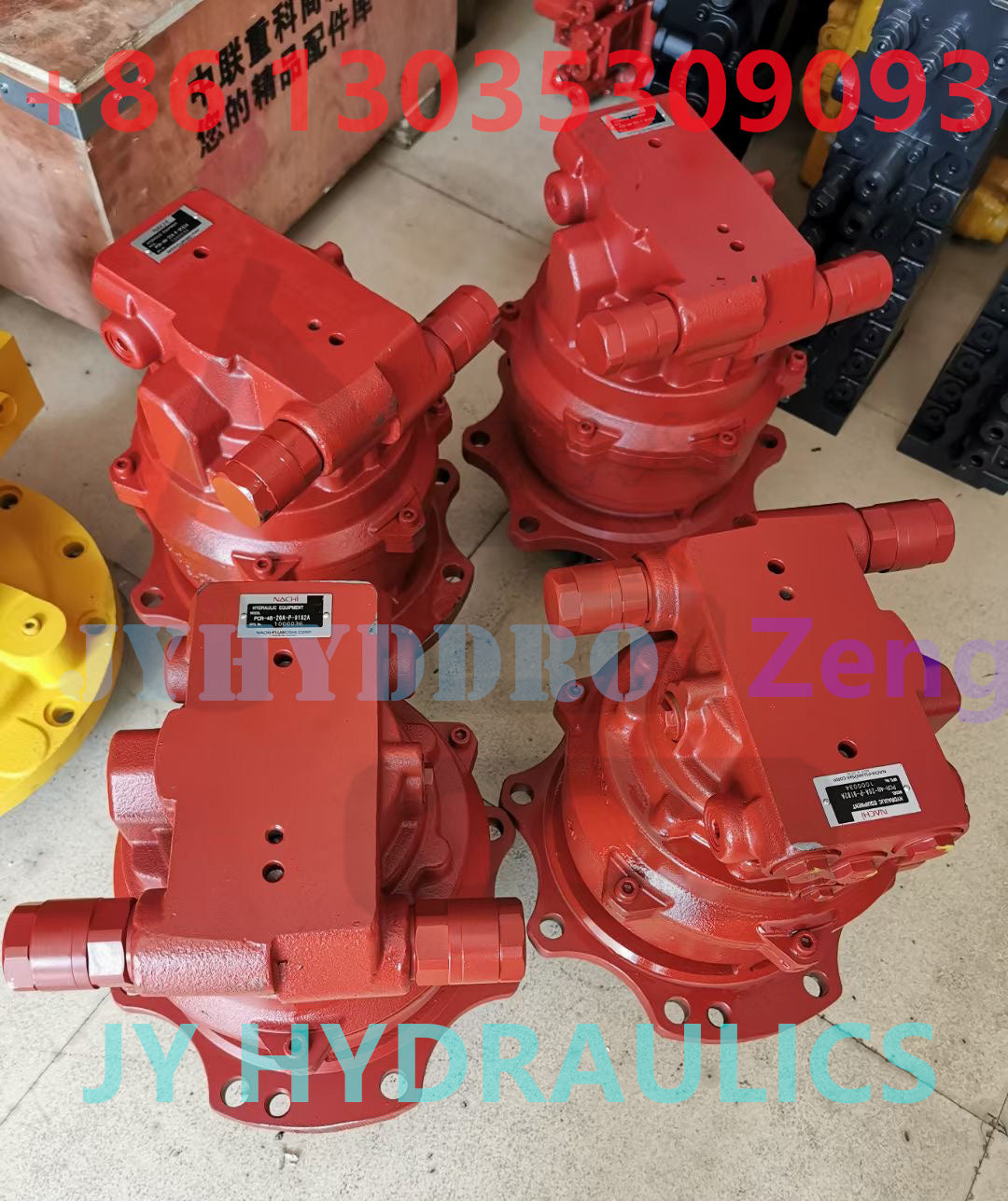 NACHI PCR-4B-20A SWING MOTOR ASSY FOR SANY SY55 SY60 LIUGONG CLG906 EXCAVATOR