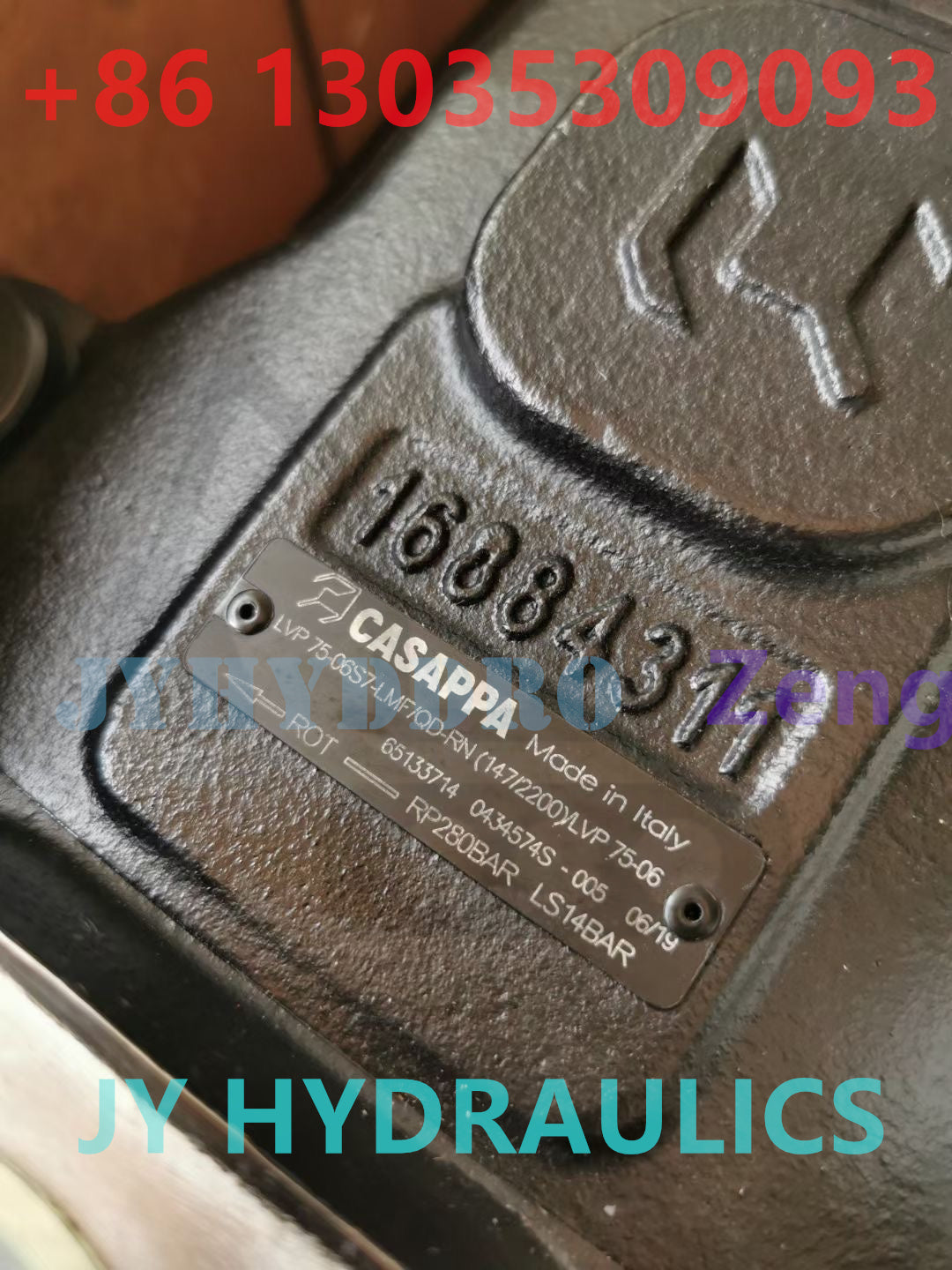 CASAPPA LVP75-06S7-LMF HYDRAULIC PUMP FOR FOTON LOVOL FR85 EXCAVATOR