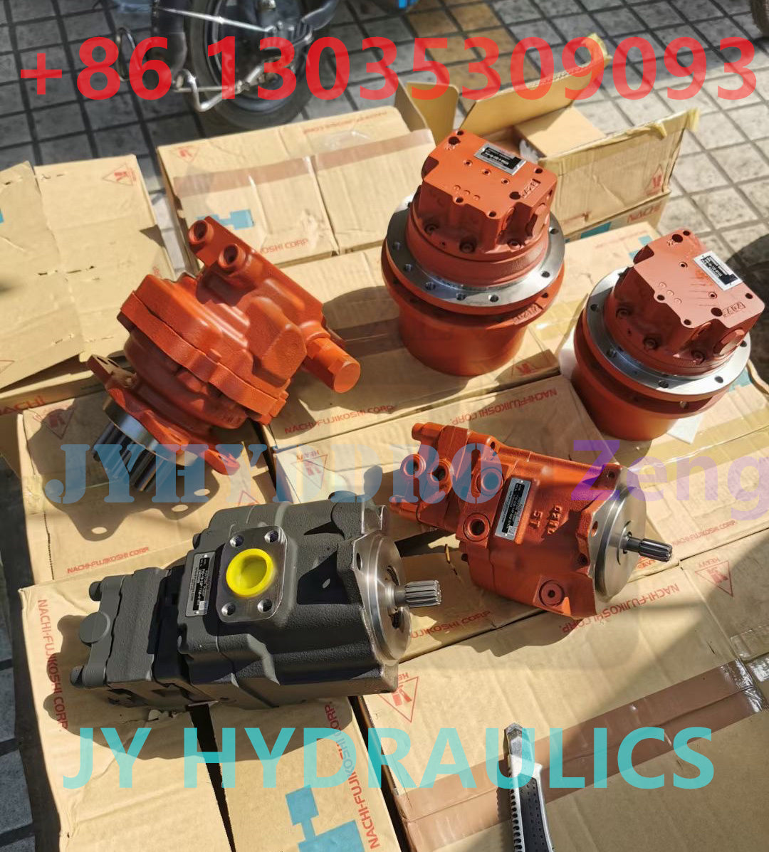 NACHI ORIGINAL PHV-1B-12 PHV-2B-20 PCR-1B-05A FINAL DRIVE TRAVEL MOTOR ASSY&TRAVEL REDUCTION GEARBOX