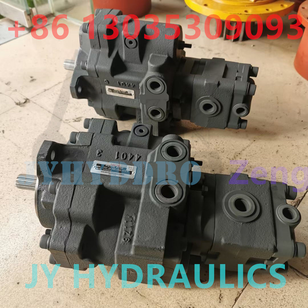 NACHI ORIGINAL PVD-2B-40P-16G5-4191B HYDRAULIC PUMP&PILOT GEAR PUMP