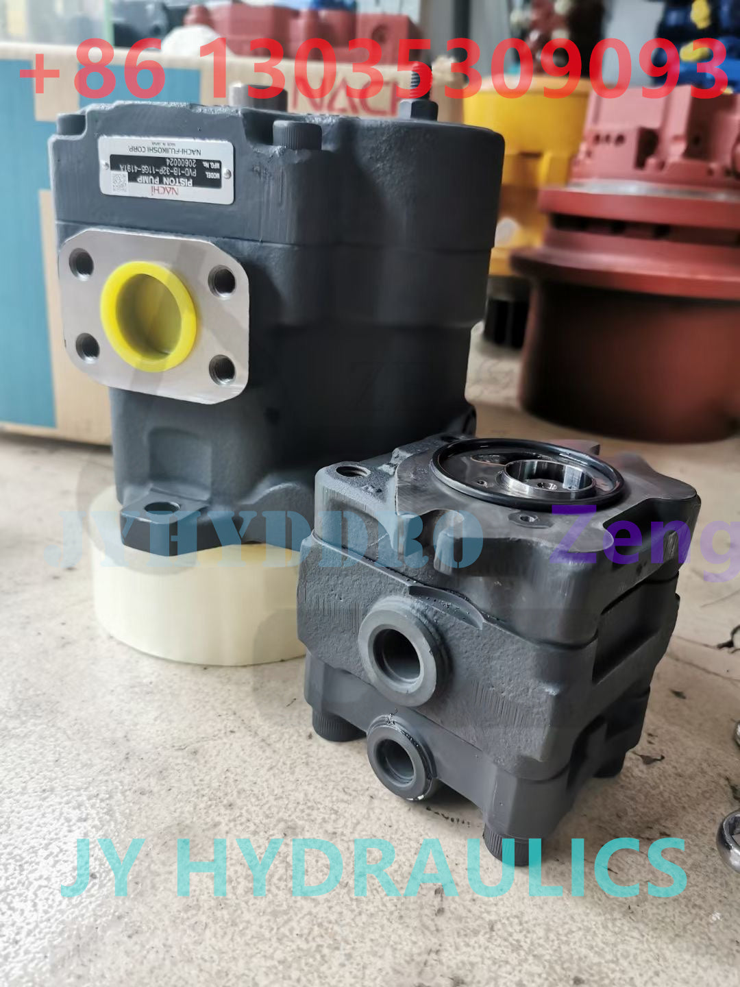 NACHI ORIGINAL PVD-00B PVD-1B PVD-2B HYDRAULIC PUMP PILOT GEAR PUMP