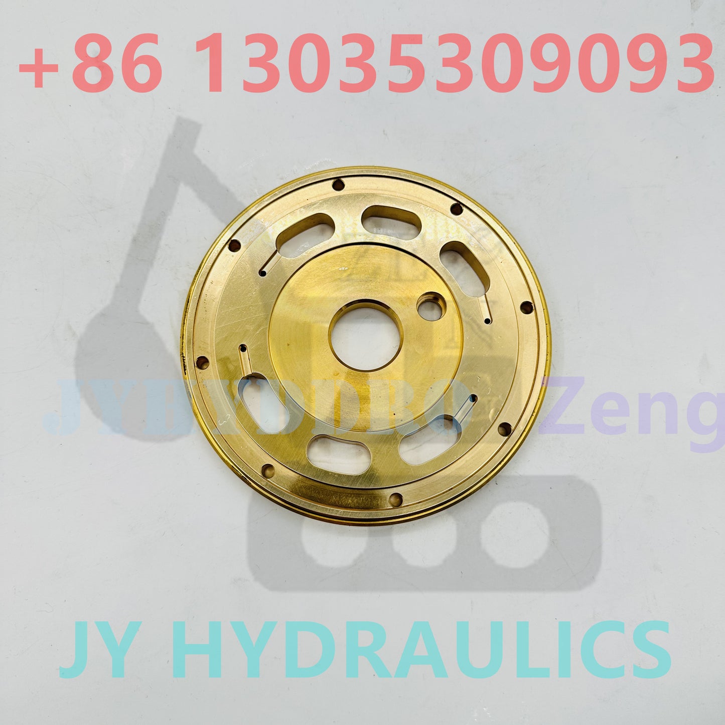 KOMATSU PC400-7 excavator swing motor valve plate timing plate balance plate control plate control lens port plate
