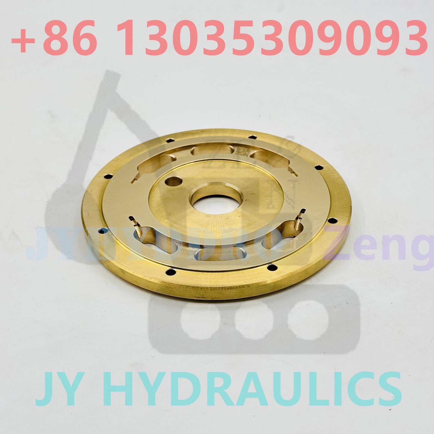 KOMATSU PC400-7 excavator swing motor valve plate timing plate balance plate control plate control lens port plate