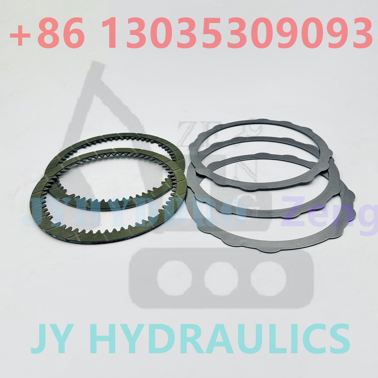 KAWASAKI M2X150 SWING MOTOR DISC PLATE FRICTION PLATE  SEPARATION PLATE SEPARATED PLATE