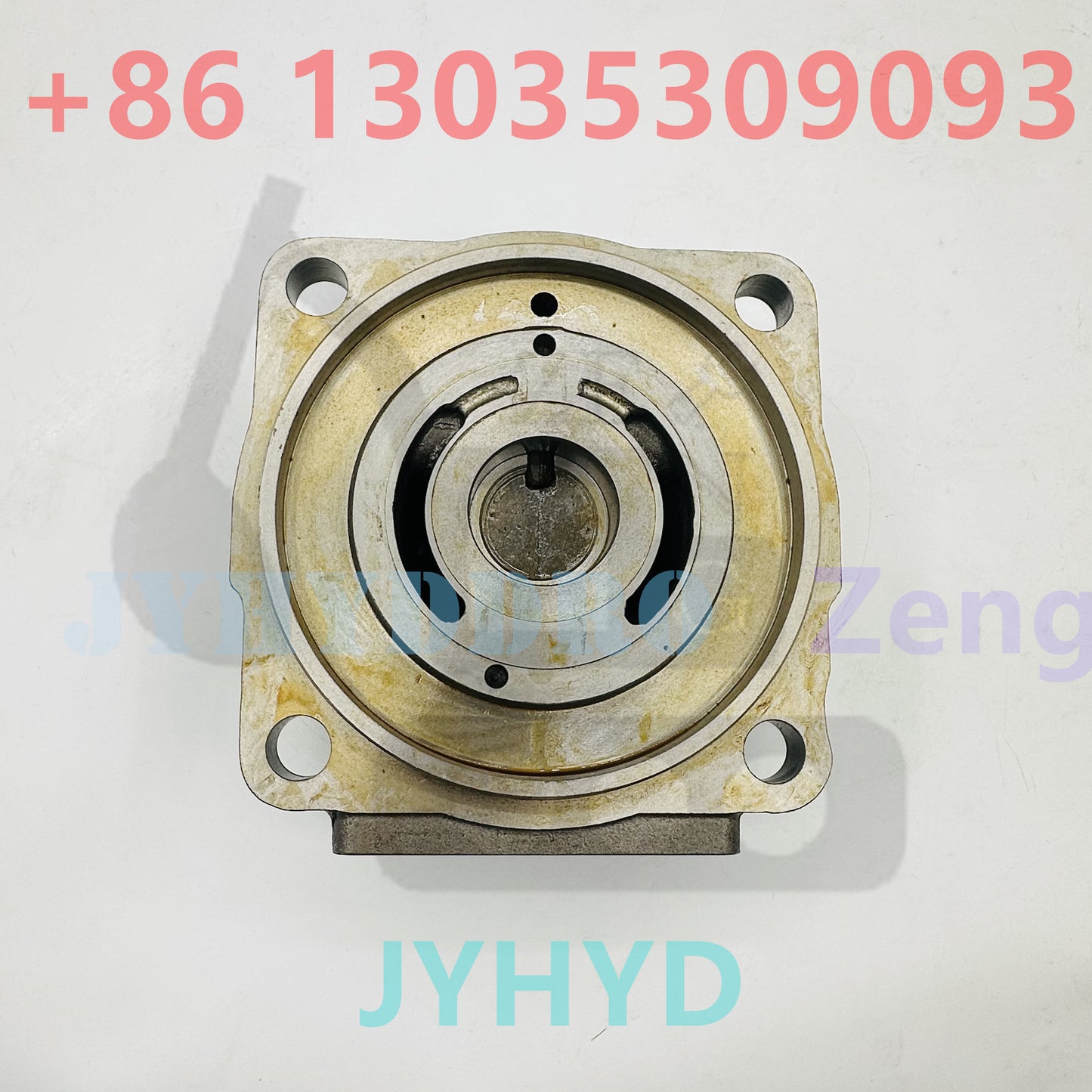 Kawasaki M2X146B swing motor housing casing sub brake valve rear flange