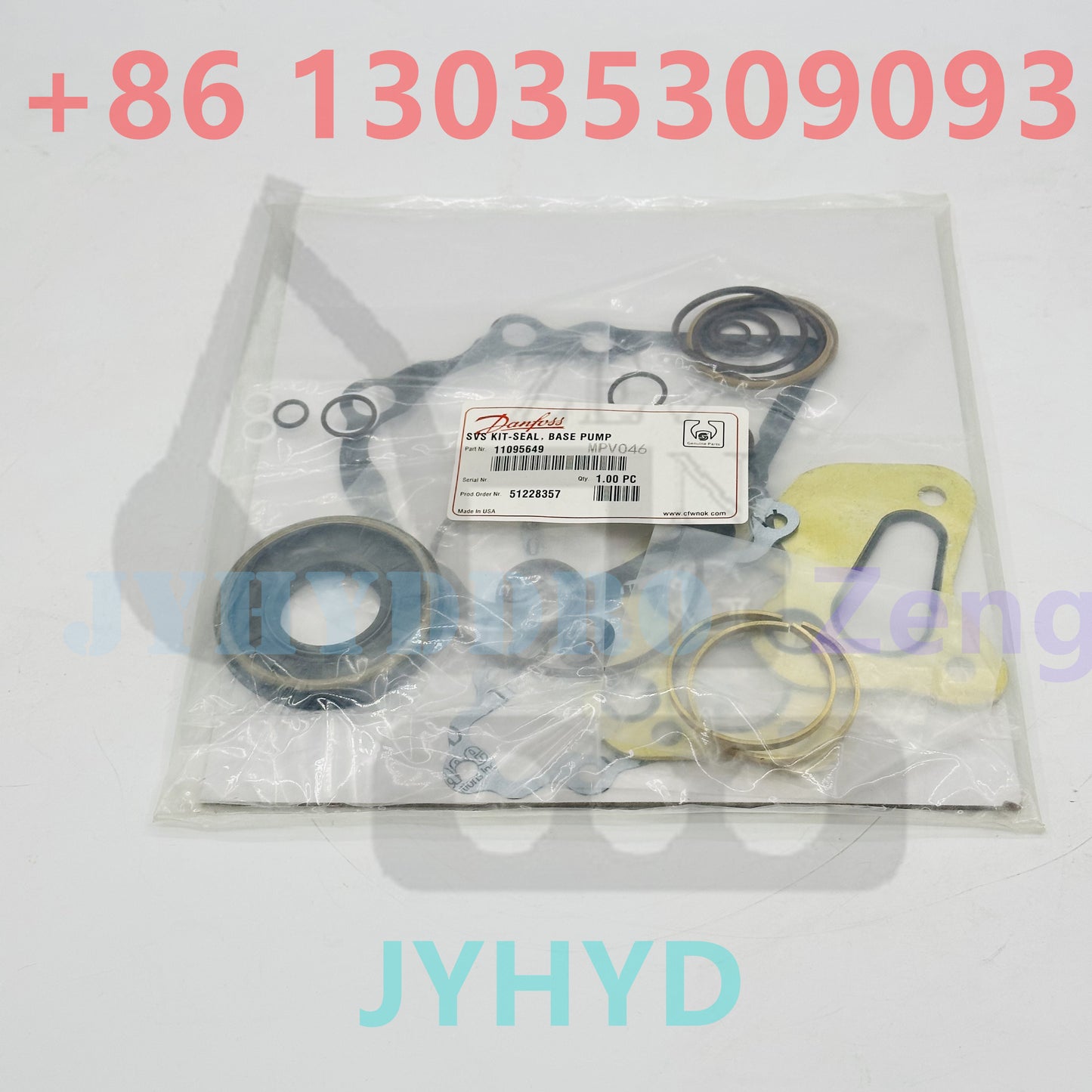 SAUER DANFOSS MVP046 M46 HYDRAULIC PUMP REPAIR KIT SEAL KIT