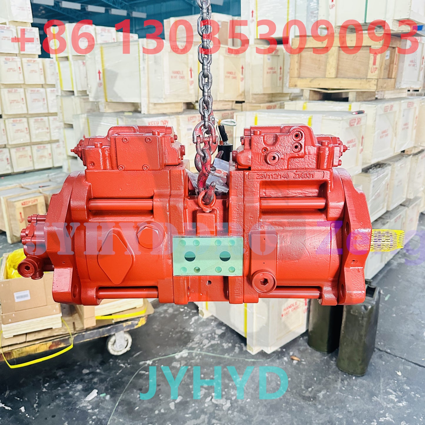 KAWASAKI K3V112DT-1X5R-9N24-V HYDRAULIC MAIN PUMP