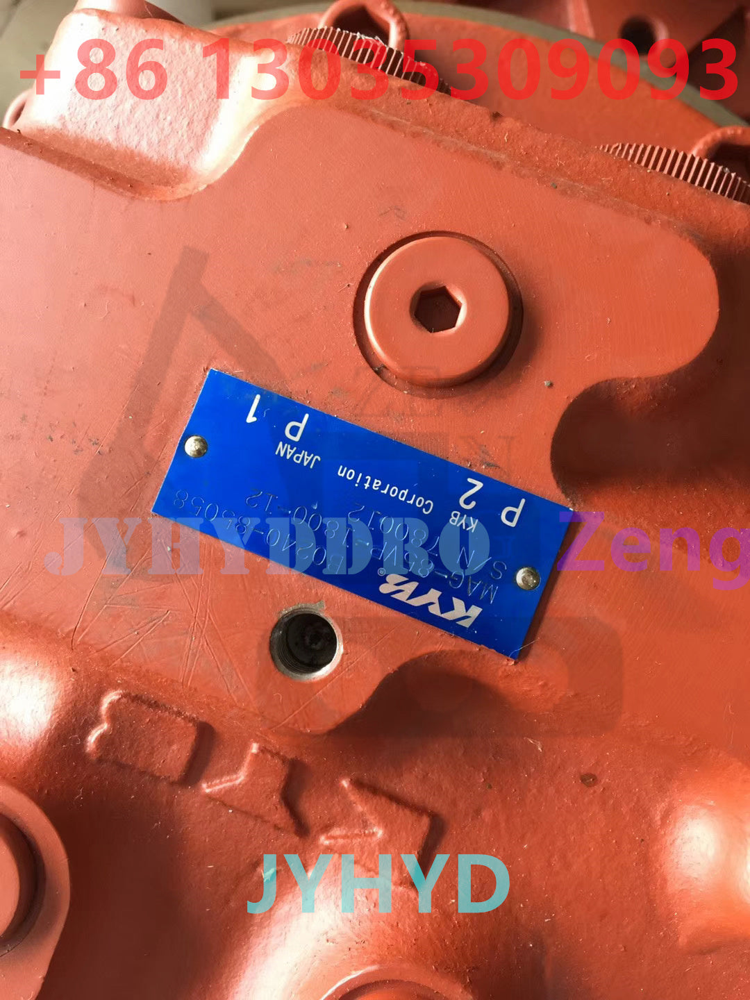 KAYABA MAG-85VP-1800 FINAL DRIVE TRAVEL MOTOR ASSY FOR SUMITOMO SH260 CATERPILLAR CAT312 CAT120B EXCAVATOR