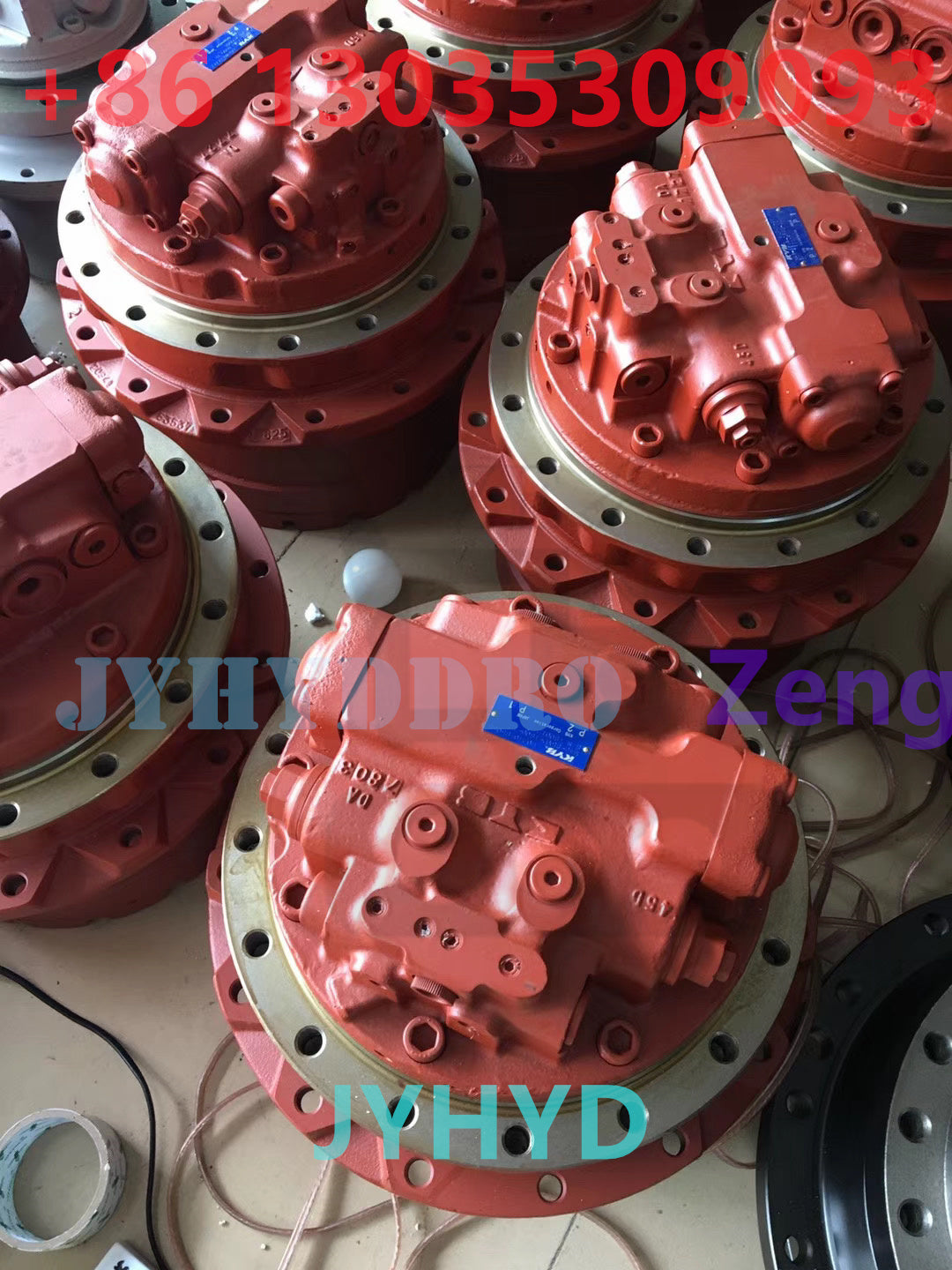 KAYABA MAG-85VP-1800 FINAL DRIVE TRAVEL MOTOR ASSY FOR SUMITOMO SH260 CATERPILLAR CAT312 CAT120B EXCAVATOR