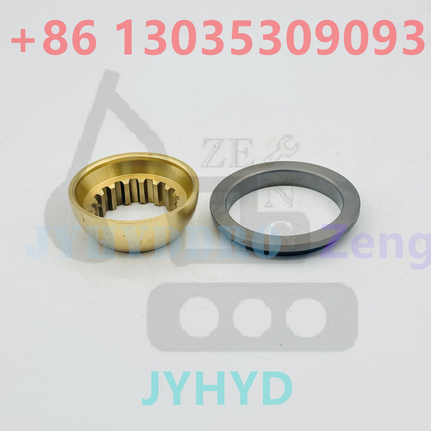 VOVLOV EC300 EC360 excavator travel motor ball guide retainer guide bushing thrust ball bowl holder