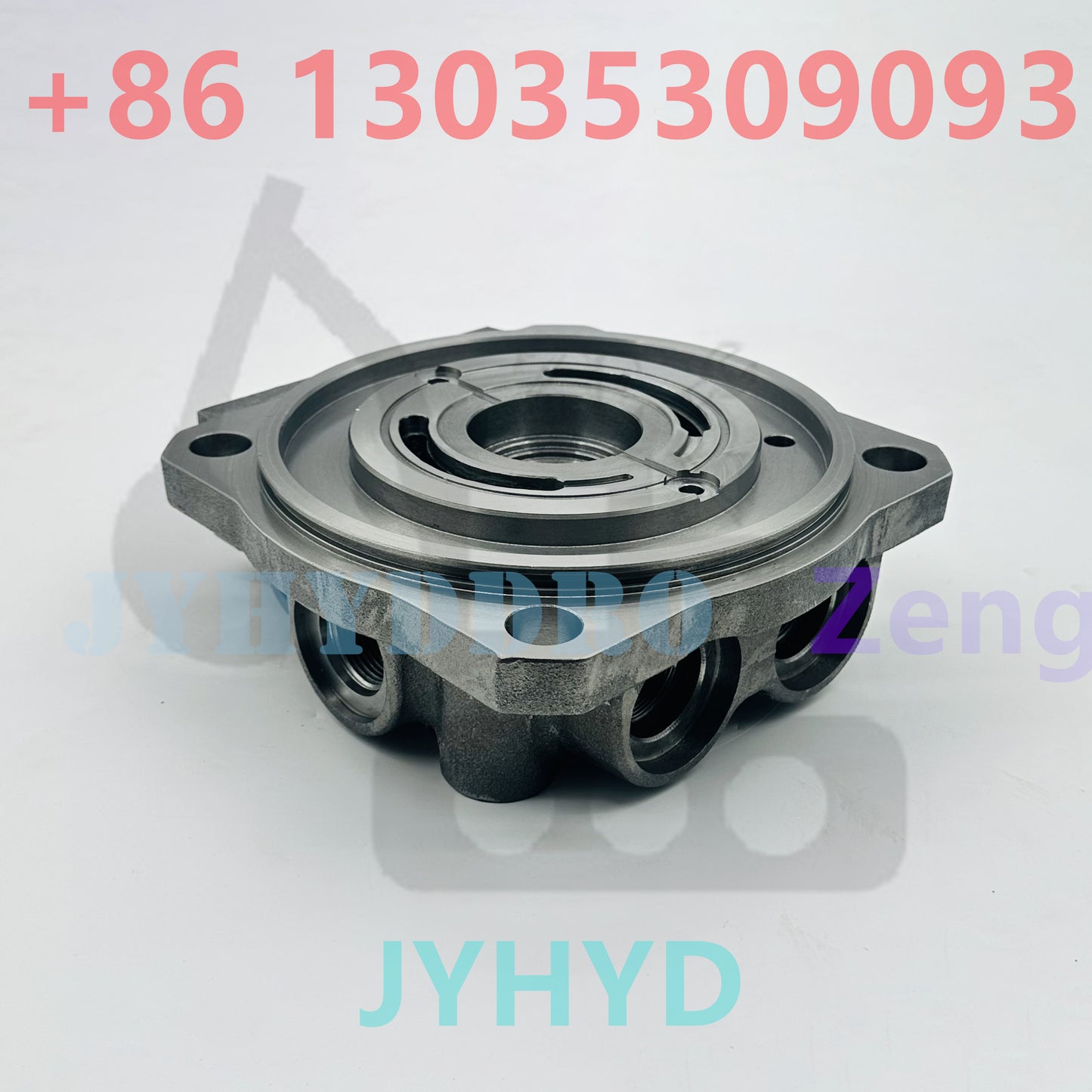 SUMITOMO SH210-6 EXCAVATOR SG08 SWING MOTOR HOUSING CASING SUB BRAKE VALVE REAR FLANGE