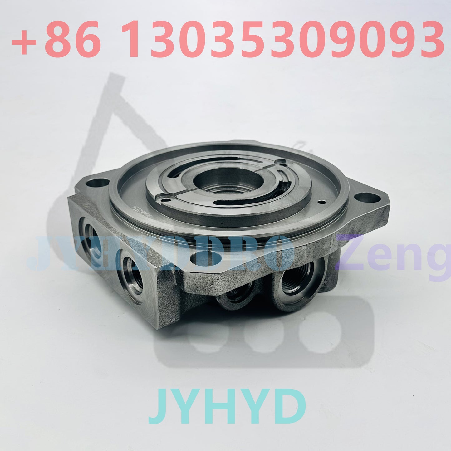 SUMITOMO SH210-6 EXCAVATOR SG08 SWING MOTOR HOUSING CASING SUB BRAKE VALVE REAR FLANGE