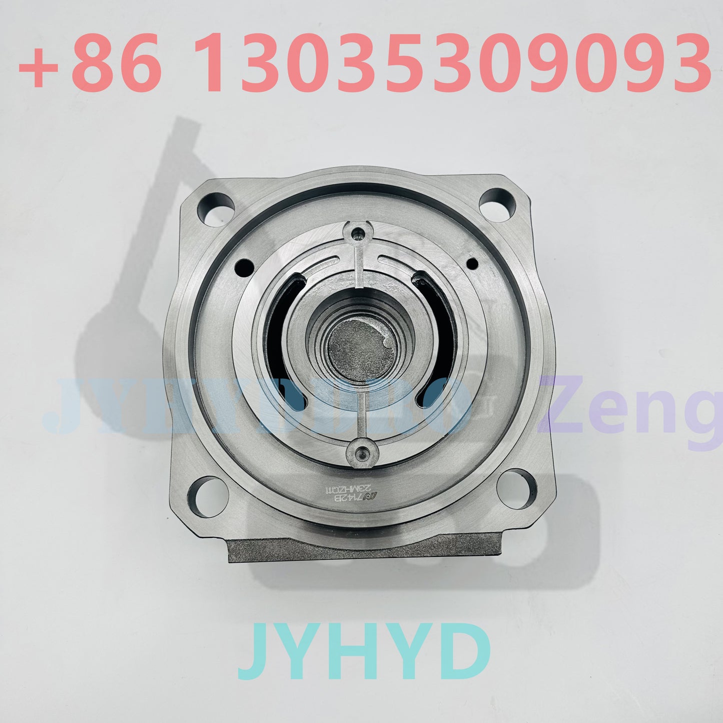 SUMITOMO SH210-6 EXCAVATOR SG08 SWING MOTOR HOUSING CASING SUB BRAKE VALVE REAR FLANGE
