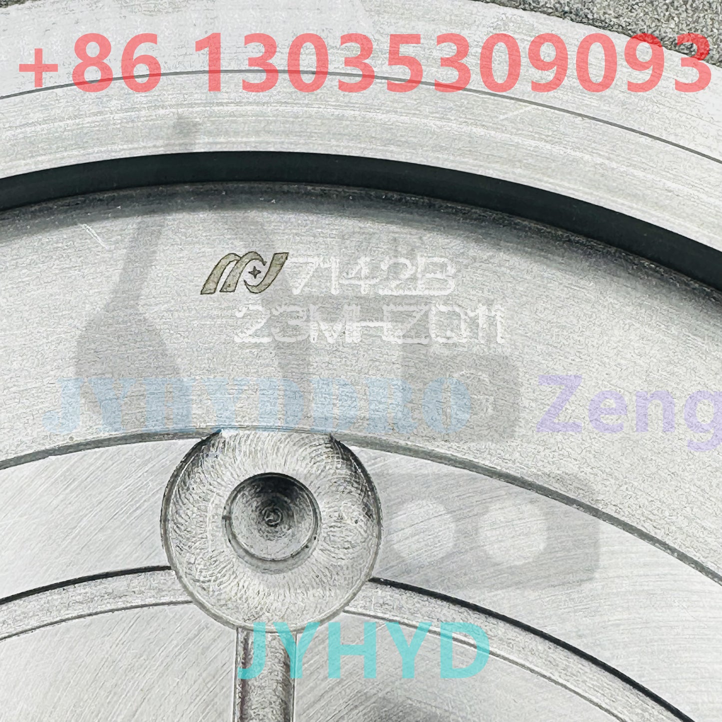 SUMITOMO SH210-6 EXCAVATOR SG08 SWING MOTOR HOUSING CASING SUB BRAKE VALVE REAR FLANGE