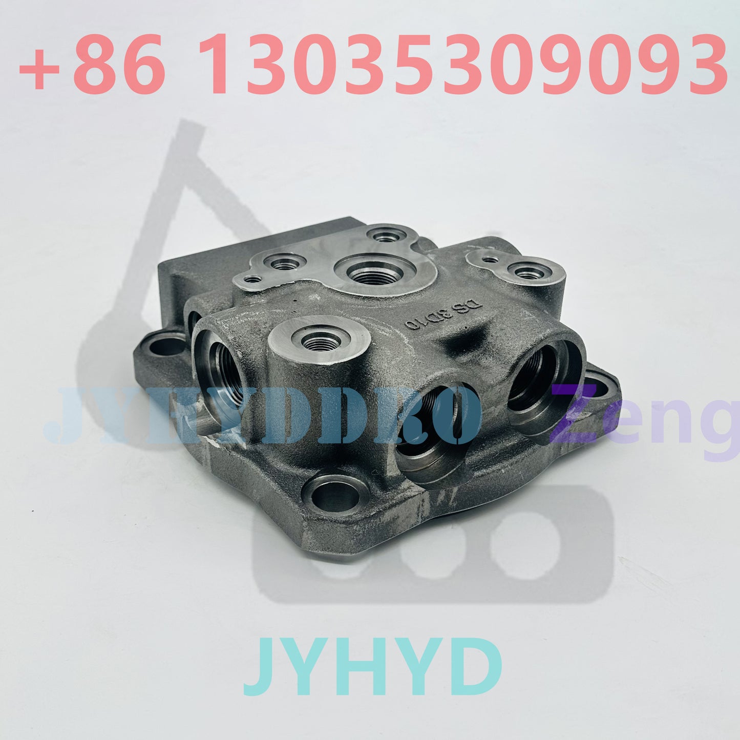 SUMITOMO SH210-6 EXCAVATOR SG08 SWING MOTOR HOUSING CASING SUB BRAKE VALVE REAR FLANGE