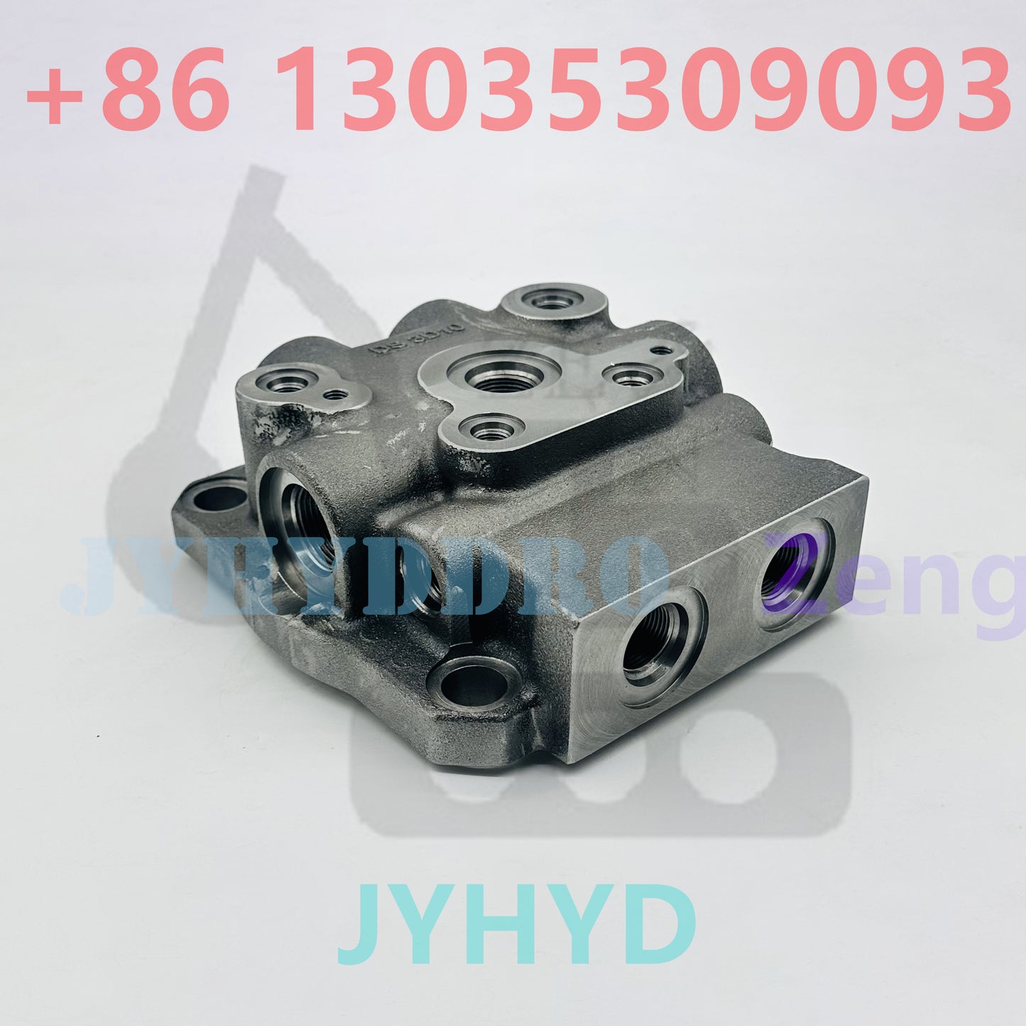 SUMITOMO SH210-6 EXCAVATOR SG08 SWING MOTOR HOUSING CASING SUB BRAKE VALVE REAR FLANGE