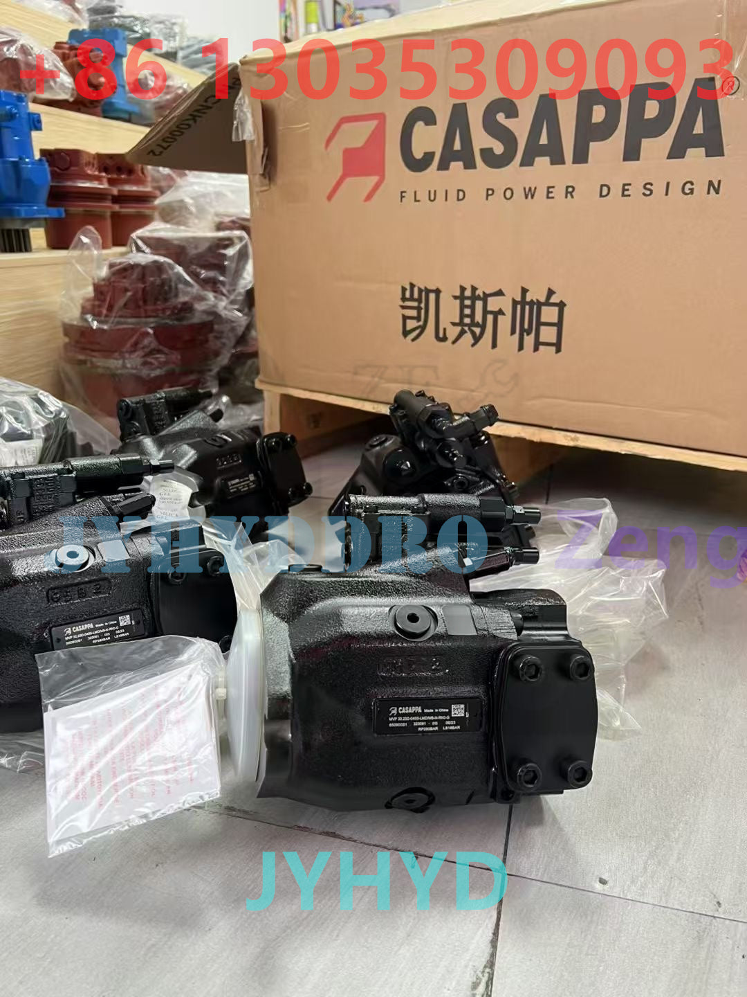 SANY SY16 XCMG XE15 LINGONG LG16 EXCAVATOR ORIGINAL CASAPPA HYDRAULIC PUMP
