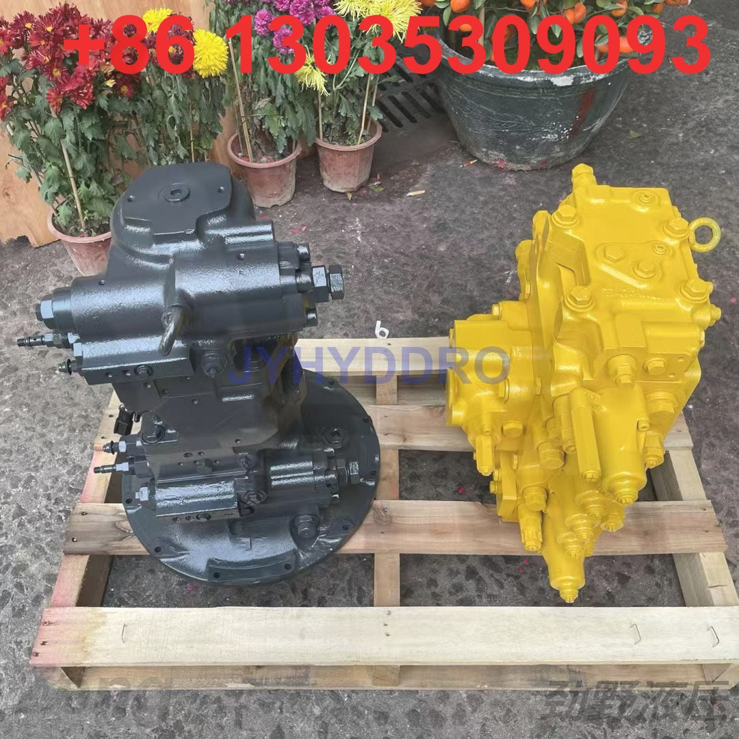 KOMATSU PC200-6 EXCAVATOR HYDRAULIC PUMP CONTROL VALVE ASSY
